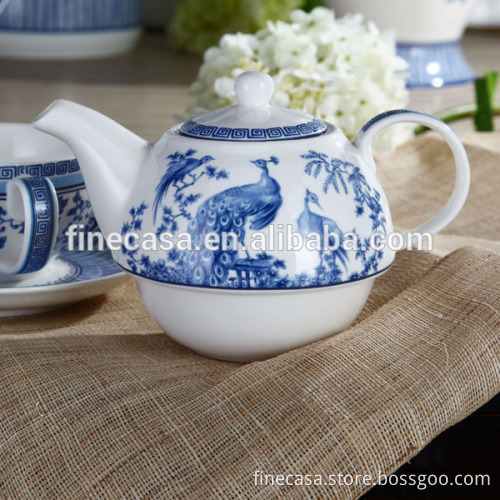 Elegant New Bone China Ceramic Chinese Porcelain Tea set Made in China